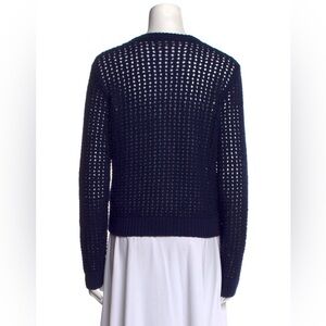 Frame Blue Cardigan Sweater